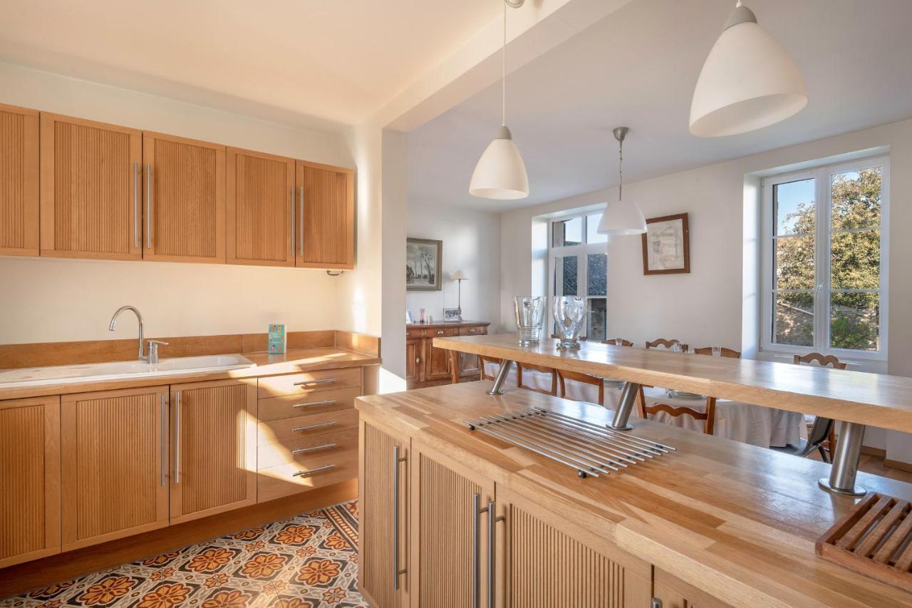 Villa Demeure Familiale De Prefailles Pour 12 Personnes Exterior foto